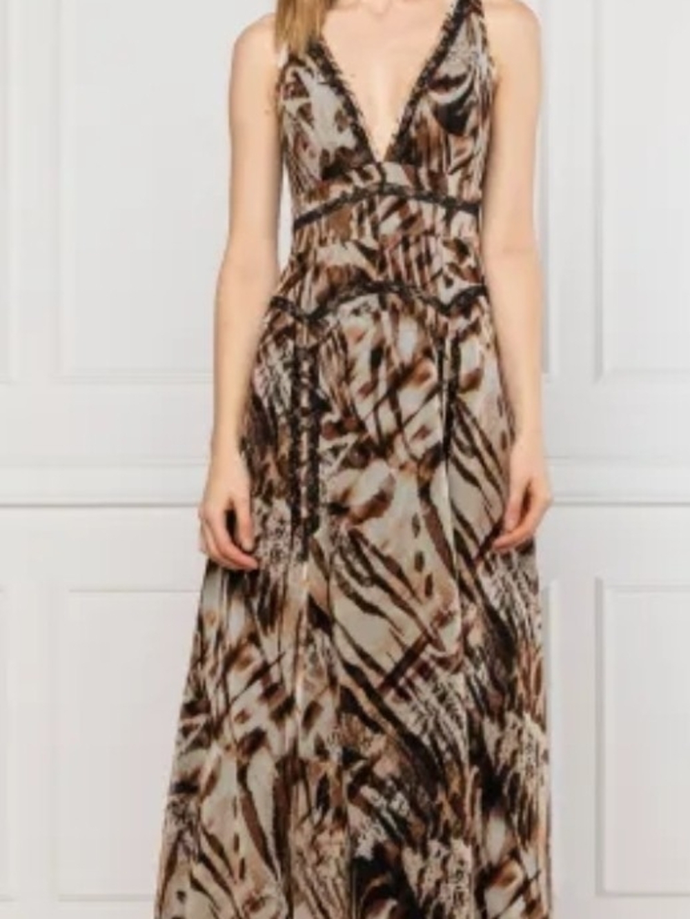 Marciano by Guess Sandscape Jennifer Lopez Maxidress NWT Sz 44 - US Sz LARGE
